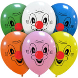 Cattex Round Clown Face Balloons