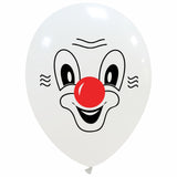 Cattex Round Clown Face Balloons